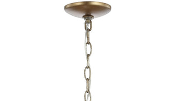 Pen 20" Iron Adjustable Industrial Mesh LED Pendant - JONATHAN Y